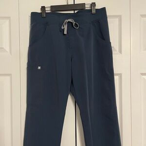 FIGS Kade cargo scrub pants - dark harbor